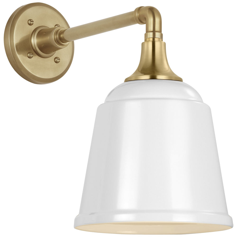 Visual Comfort Signature Canada - LED Barn Light - Academy Barn Light - Hand-Rubbed Antique Brass- Union Lighting Luminaires Decor