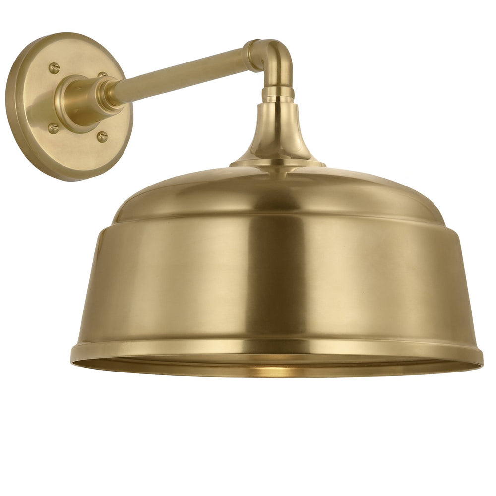 Visual Comfort Signature Canada - LED Barn Light - Academy Barn Light - Hand-Rubbed Antique Brass- Union Lighting Luminaires Decor