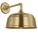 Visual Comfort Signature Canada - LED Barn Light - Academy Barn Light - Hand-Rubbed Antique Brass- Union Lighting Luminaires Decor