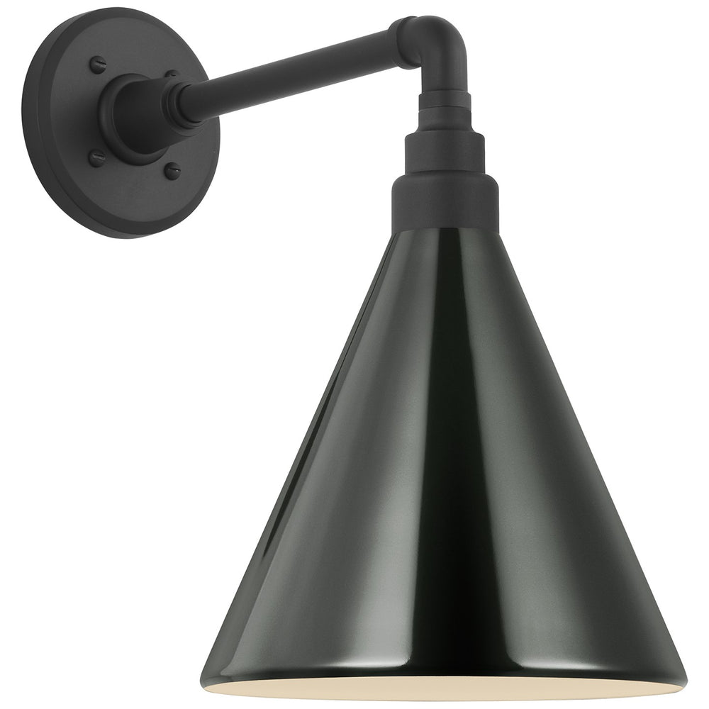 Visual Comfort Signature Canada - LED Barn Light - Academy Barn Light - Matte Black- Union Lighting Luminaires Decor