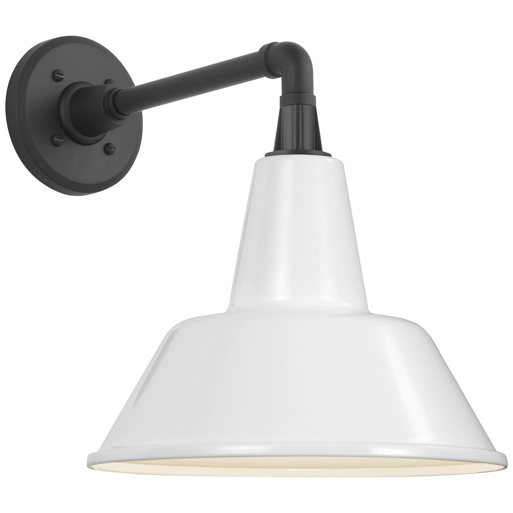 Visual Comfort Signature Canada - LED Barn Light - Academy Barn Light - Matte Black- Union Lighting Luminaires Decor