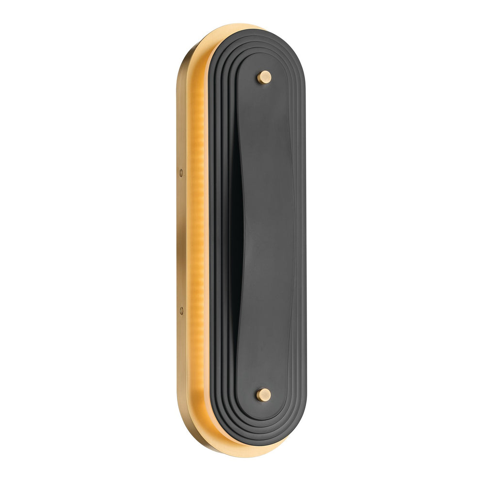 Kichler Canada - LED Wall Sconce - Tauri - Lacquered Brass- Union Lighting Luminaires Decor
