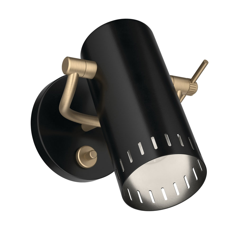 Kichler Canada - LED Wall Sconce - Ruehl - Black- Union Lighting Luminaires Decor