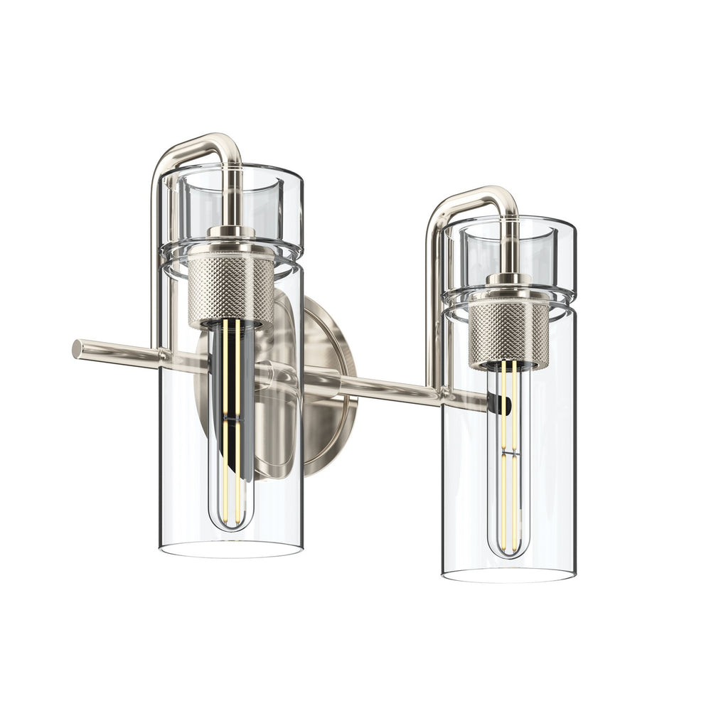 Kichler Canada - Two Light Bath - Niccol - Polished Nickel- Union Lighting Luminaires Decor
