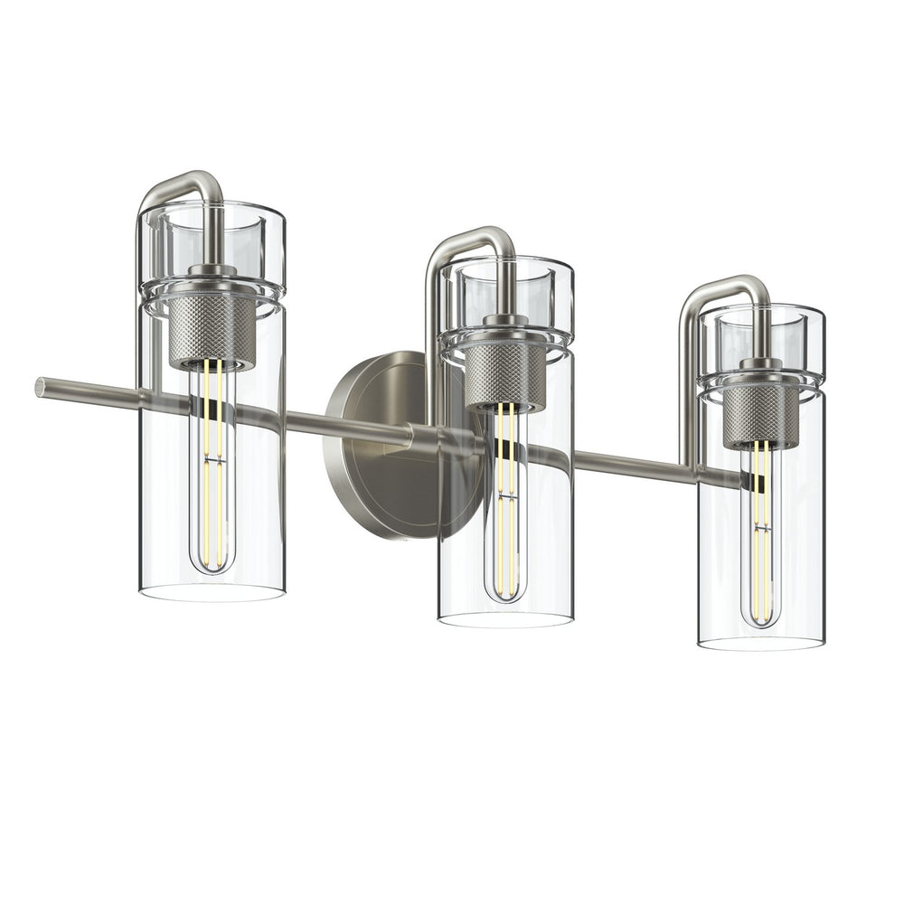Kichler Canada - Three Light Bath - Niccol - Brushed Nickel- Union Lighting Luminaires Decor