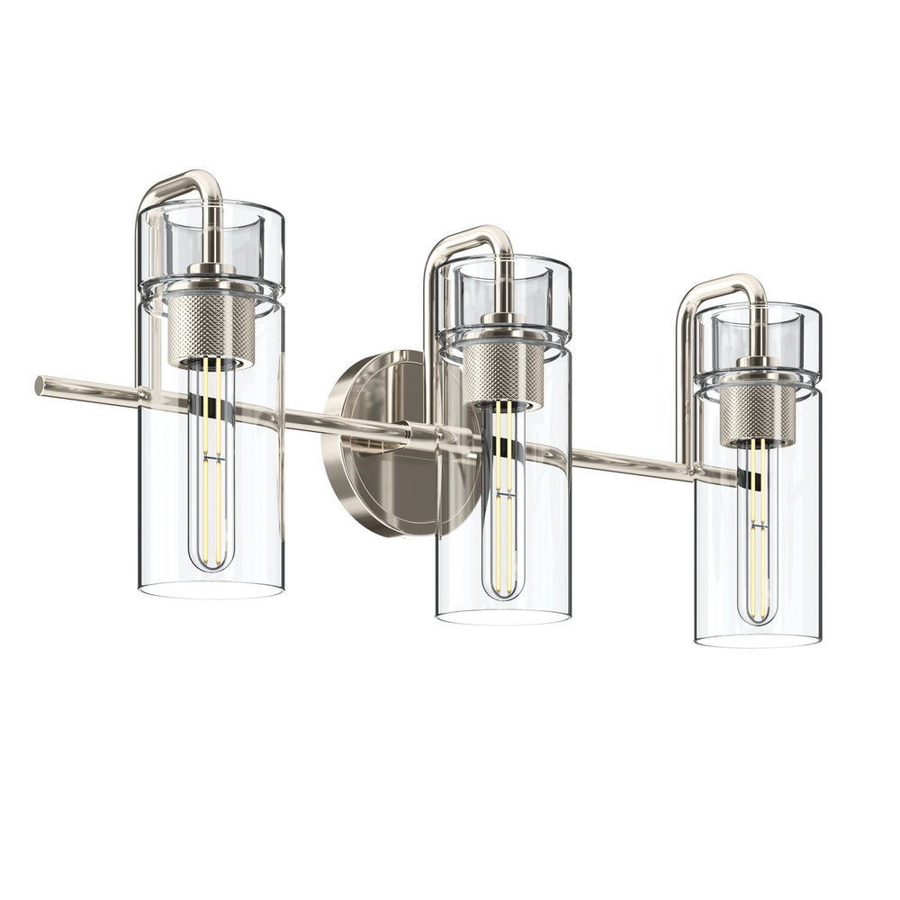 Kichler Canada - Three Light Bath - Niccol - Polished Nickel- Union Lighting Luminaires Decor