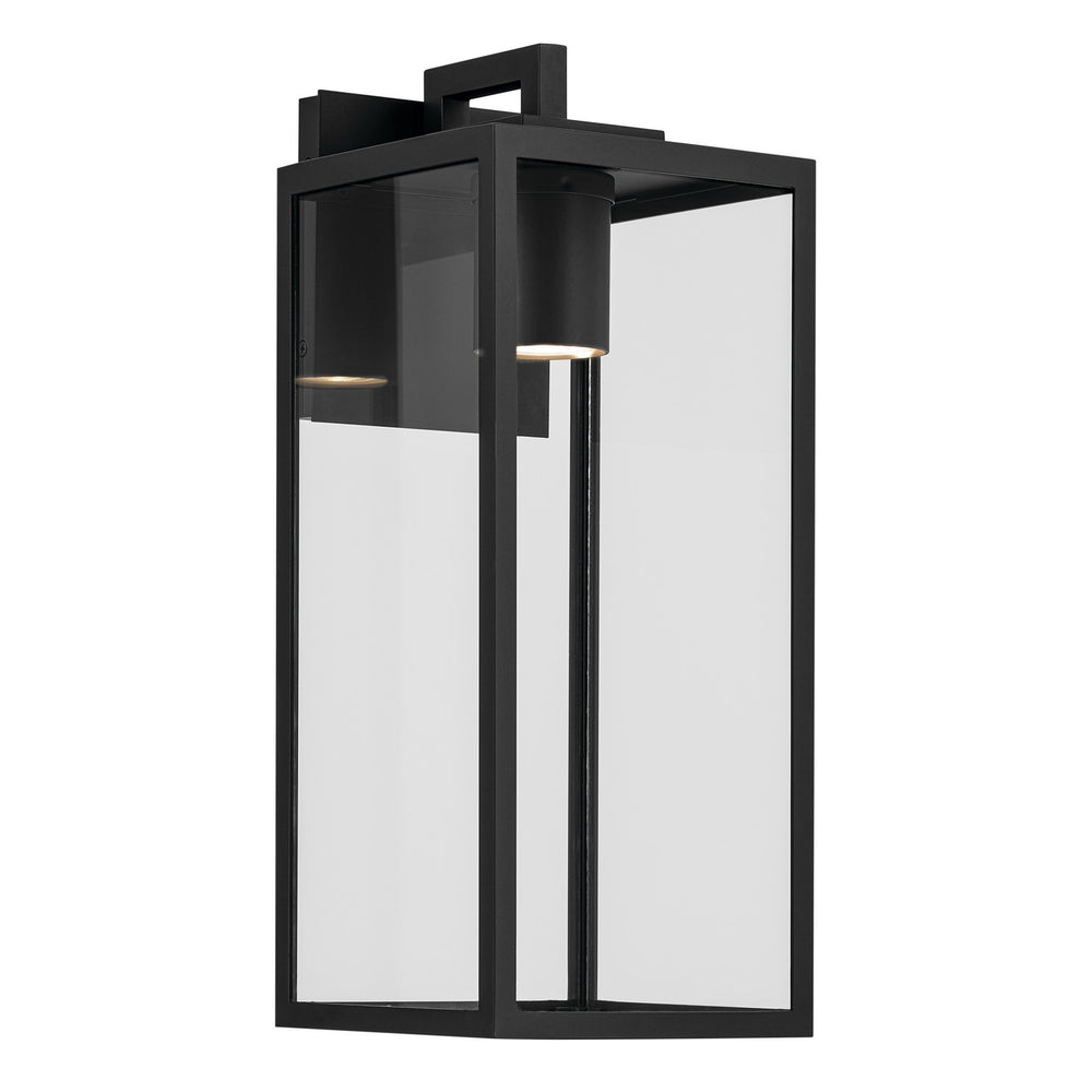 Kichler Canada - One Light Outdoor Wall Mount - Branner - Textured Black- Union Lighting Luminaires Decor