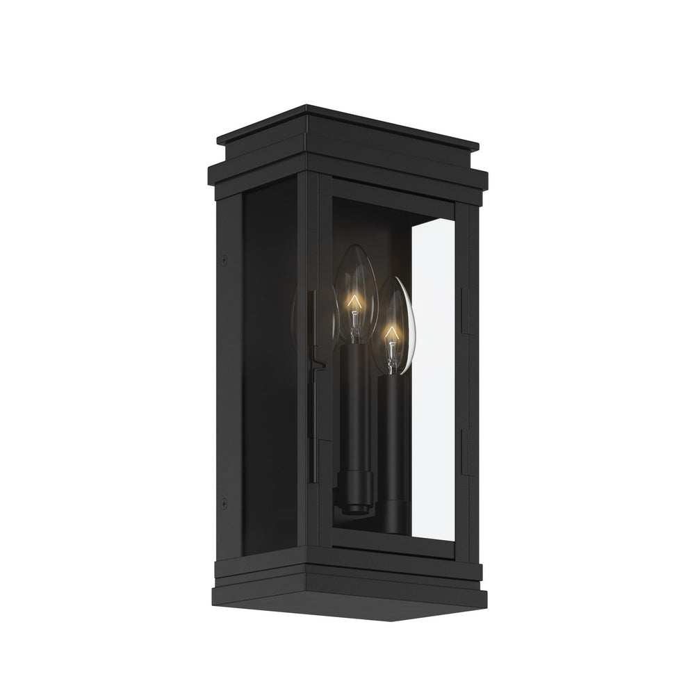 Kichler Canada - Three Light Outdoor Wall Mount - Lundon - Black- Union Lighting Luminaires Decor