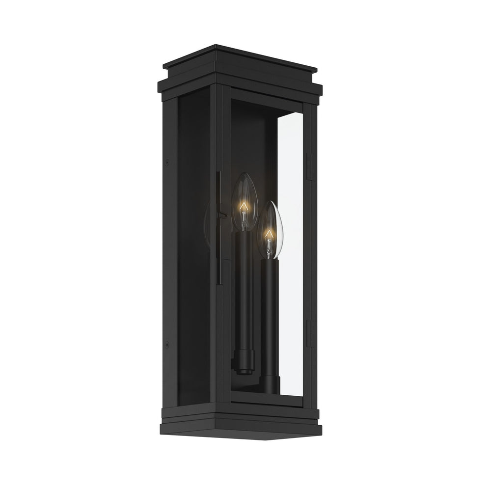 Kichler Canada - Three Light Outdoor Wall Mount - Lundon - Black- Union Lighting Luminaires Decor