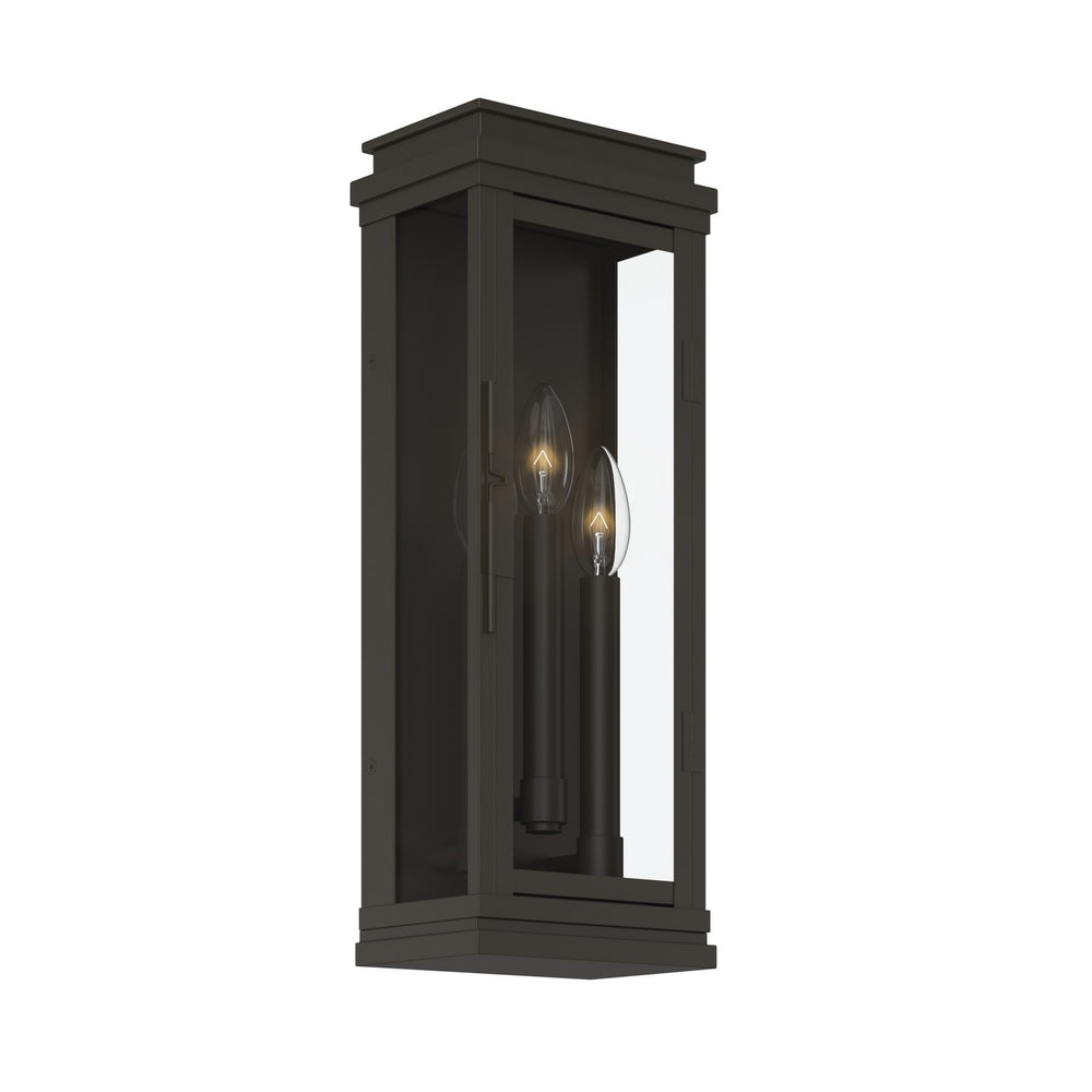 Kichler Canada - Three Light Outdoor Wall Mount - Lundon - Olde Bronze- Union Lighting Luminaires Decor