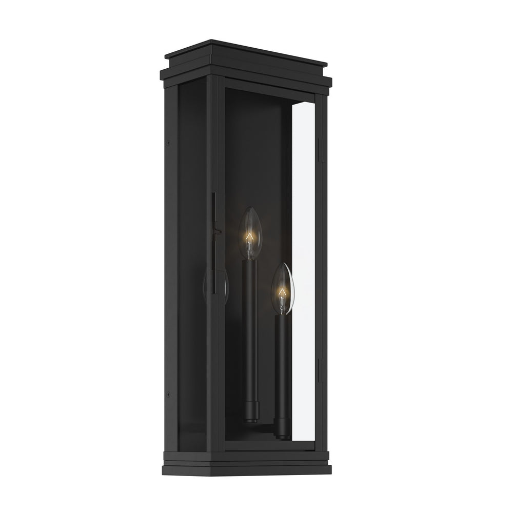 Kichler Canada - Three Light Outdoor Wall Mount - Lundon - Black- Union Lighting Luminaires Decor