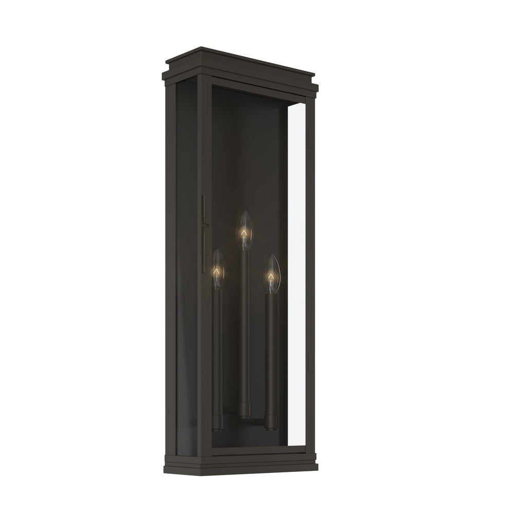 Kichler Canada - Three Light Outdoor Wall Mount - Lundon - Olde Bronze- Union Lighting Luminaires Decor