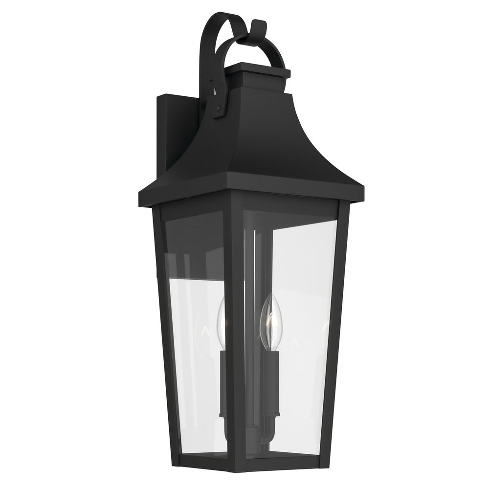 Kichler Canada - Two Light Outdoor Wall Mount - Cleary - Textured Black- Union Lighting Luminaires Decor