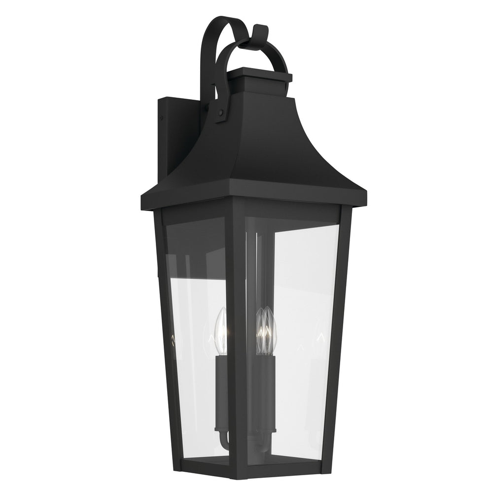 Kichler Canada - Three Light Outdoor Wall Mount - Cleary - Textured Black- Union Lighting Luminaires Decor