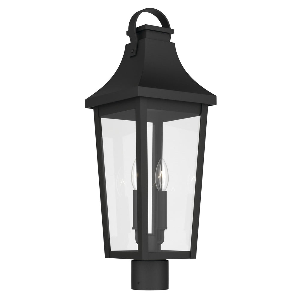 Kichler Canada - Two Light Outdoor Post Lantern - Cleary - Textured Black- Union Lighting Luminaires Decor