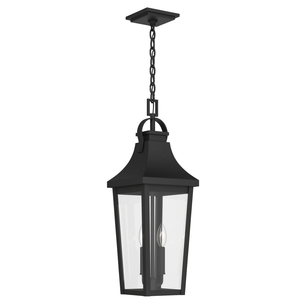 Kichler Canada - Two Light Outdoor Pendant - Cleary - Textured Black- Union Lighting Luminaires Decor