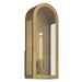 Kichler Canada - One Light Outdoor Wall Mount - Marea - Natural Brass- Union Lighting Luminaires Decor