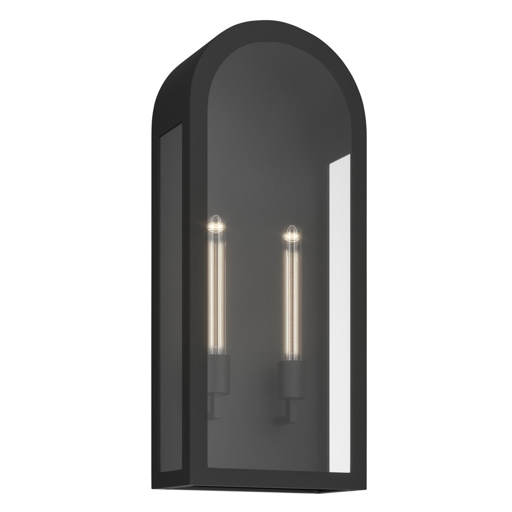 Kichler Canada - Two Light Outdoor Wall Mount - Marea - Textured Black- Union Lighting Luminaires Decor