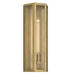 Kichler Canada - One Light Outdoor Wall Mount - Berens - Natural Brass- Union Lighting Luminaires Decor