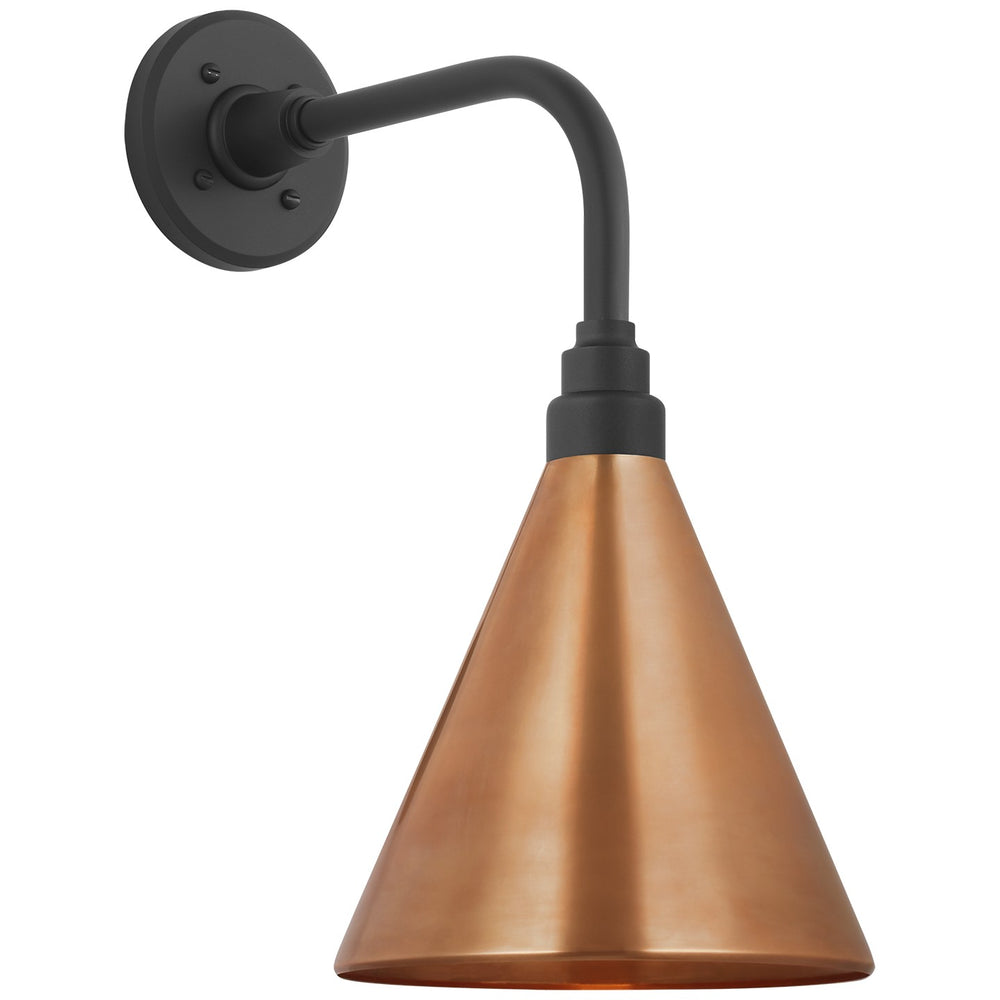 Visual Comfort Signature Canada - LED Barn Light - Academy Barn Light - Matte Black- Union Lighting Luminaires Decor