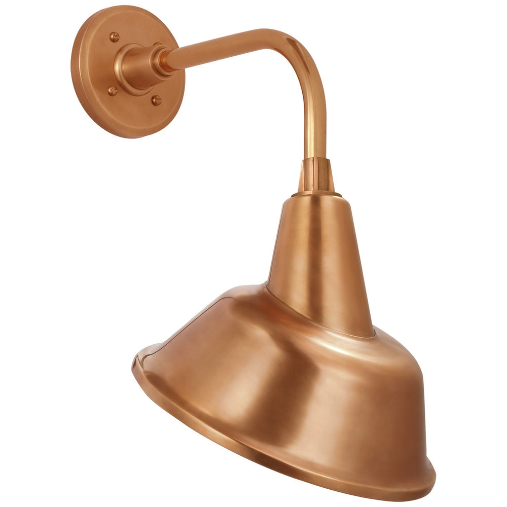 Visual Comfort Signature Canada - LED Barn Light - Academy Barn Light - Soft Copper- Union Lighting Luminaires Decor