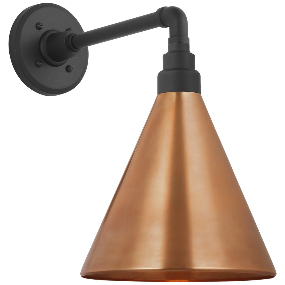 Visual Comfort Signature Canada - LED Barn Light - Academy Barn Light - Matte Black- Union Lighting Luminaires Decor