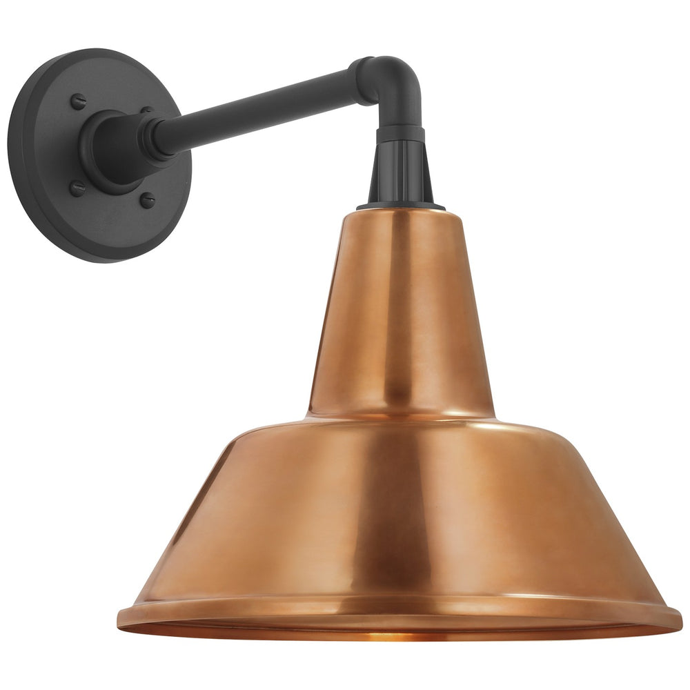 Visual Comfort Signature Canada - LED Barn Light - Academy Barn Light - Matte Black- Union Lighting Luminaires Decor