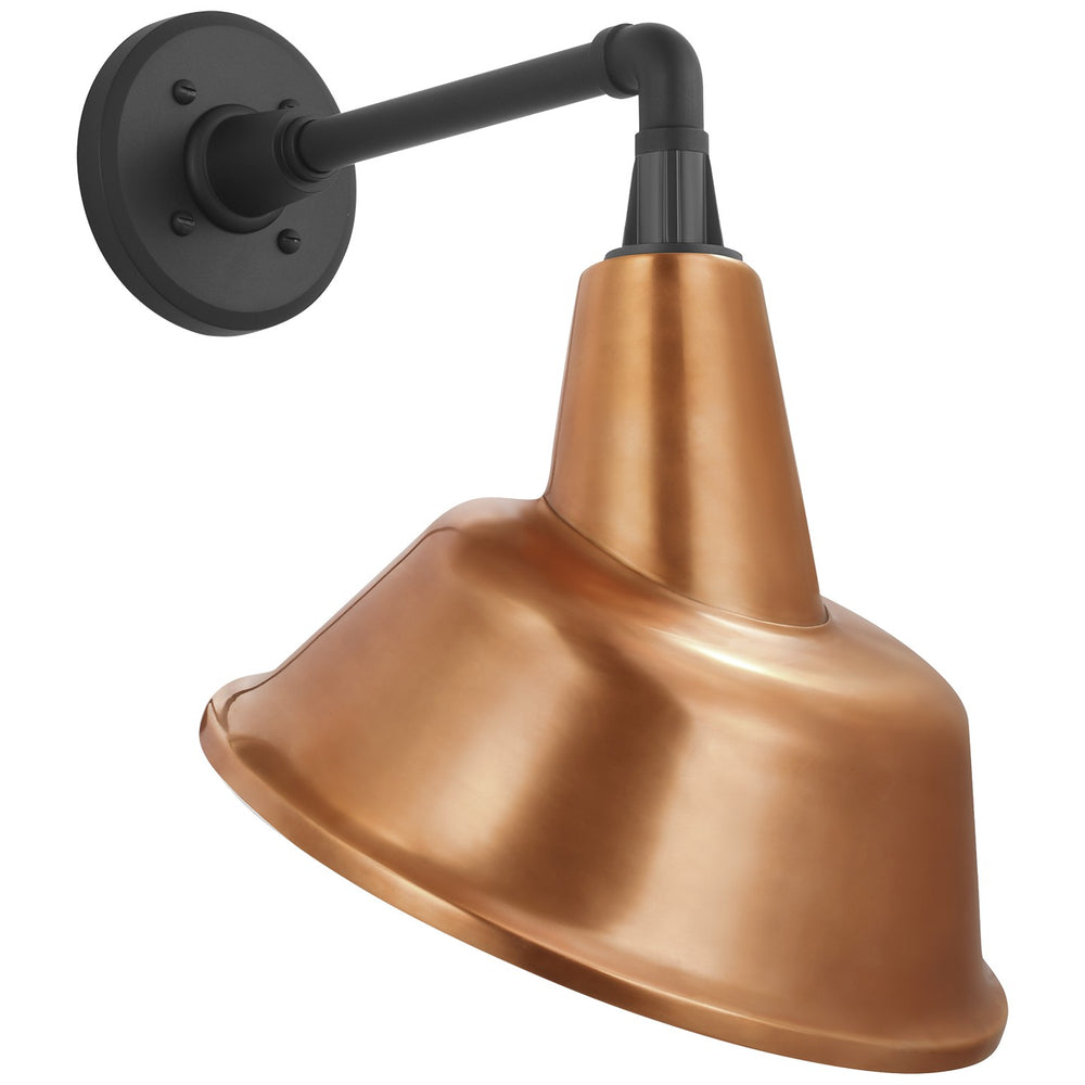 Visual Comfort Signature Canada - LED Barn Light - Academy Barn Light - Matte Black- Union Lighting Luminaires Decor
