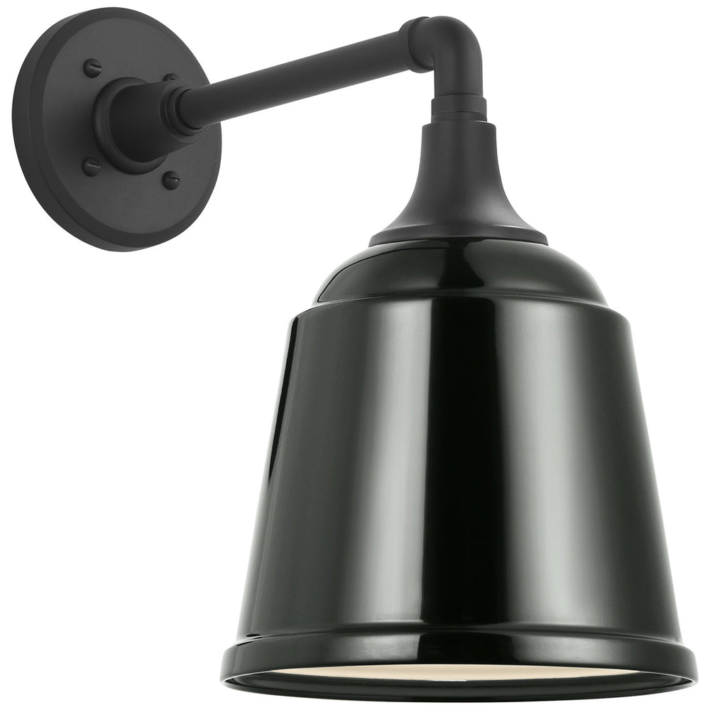 Visual Comfort Signature Canada - LED Barn Light - Academy Barn Light - Matte Black- Union Lighting Luminaires Decor