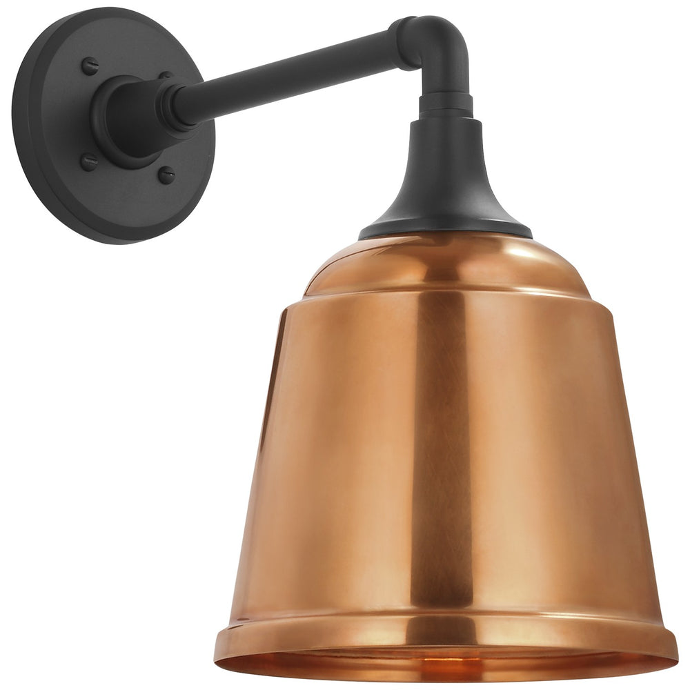 Visual Comfort Signature Canada - LED Barn Light - Academy Barn Light - Matte Black- Union Lighting Luminaires Decor