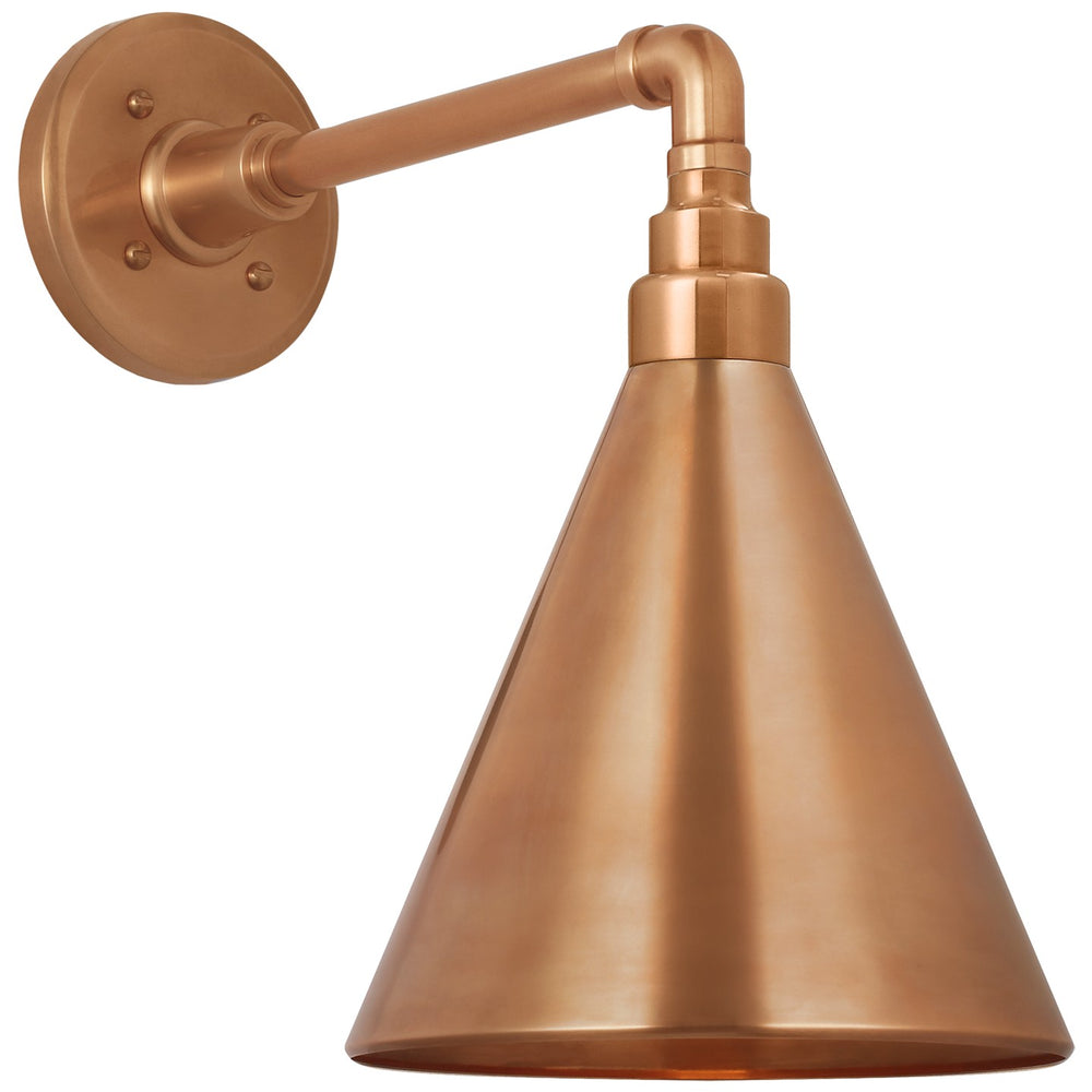 Visual Comfort Signature Canada - LED Barn Light - Academy Barn Light - Soft Copper- Union Lighting Luminaires Decor