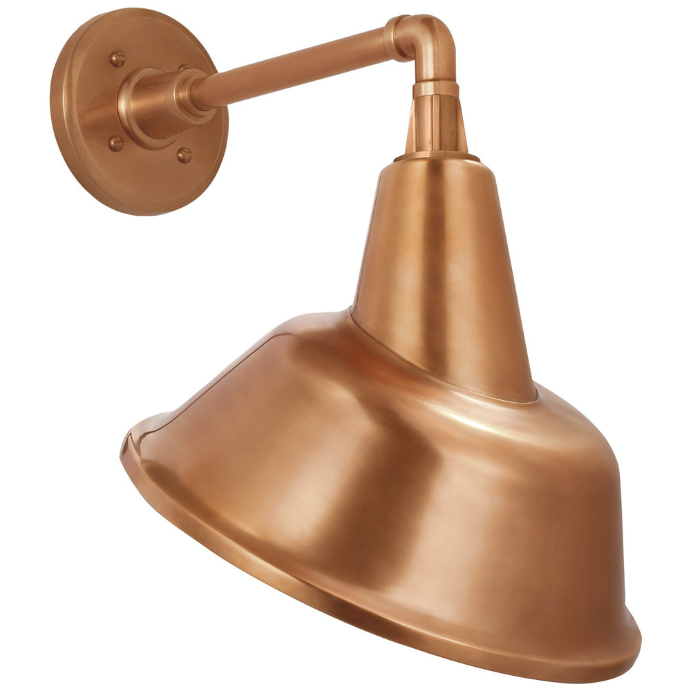Visual Comfort Signature Canada - LED Barn Light - Academy Barn Light - Soft Copper- Union Lighting Luminaires Decor