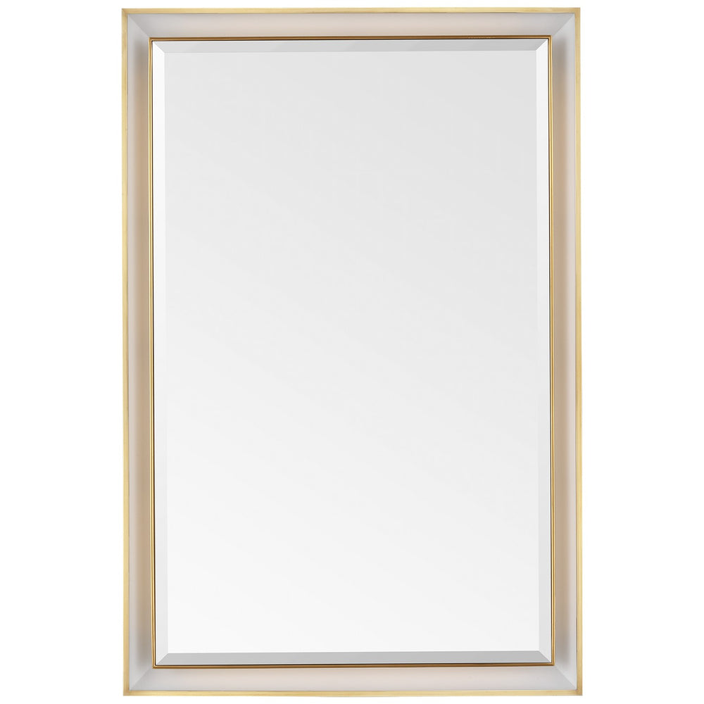 Visual Comfort Signature Canada - LED Mirror - Tricia - Hand-Rubbed Antique Brass- Union Lighting Luminaires Decor