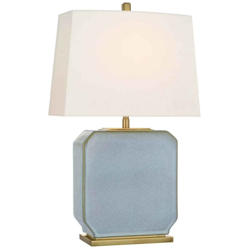 Visual Comfort Signature Canada - LED Table Lamp - Monique - Silk Blue- Union Lighting Luminaires Decor