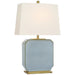 Visual Comfort Signature Canada - LED Table Lamp - Monique - Silk Blue- Union Lighting Luminaires Decor