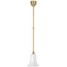 Visual Comfort Signature Canada - LED Pendant - Academy Barn Light - Hand-Rubbed Antique Brass- Union Lighting Luminaires Decor