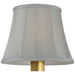 Visual Comfort Signature Canada - Shade - Clip - Mist Silk Bell Empire- Union Lighting Luminaires Decor