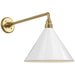 Visual Comfort Signature Canada - LED Barn Light - Academy Barn Light - Hand-Rubbed Antique Brass- Union Lighting Luminaires Decor