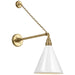 Visual Comfort Signature Canada - LED Barn Light - Academy Barn Light - Hand-Rubbed Antique Brass- Union Lighting Luminaires Decor