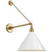 Visual Comfort Signature Canada - LED Barn Light - Academy Barn Light - Hand-Rubbed Antique Brass- Union Lighting Luminaires Decor