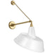 Visual Comfort Signature Canada - LED Barn Light - Academy Barn Light - Hand-Rubbed Antique Brass- Union Lighting Luminaires Decor