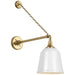 Visual Comfort Signature Canada - LED Barn Light - Academy Barn Light - Hand-Rubbed Antique Brass- Union Lighting Luminaires Decor