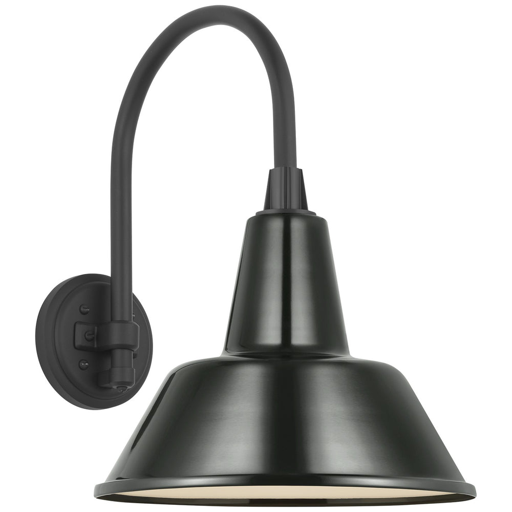 Visual Comfort Signature Canada - LED Barn Light - Academy Barn Light - Matte Black- Union Lighting Luminaires Decor