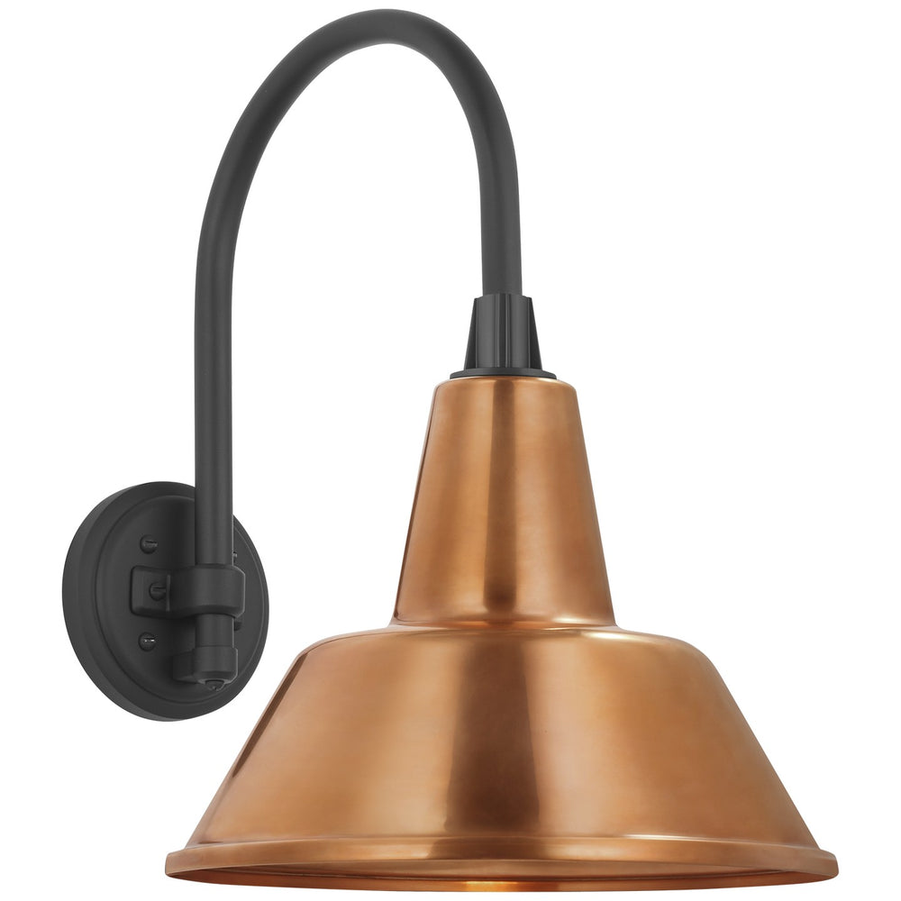 Visual Comfort Signature Canada - LED Barn Light - Academy Barn Light - Matte Black- Union Lighting Luminaires Decor