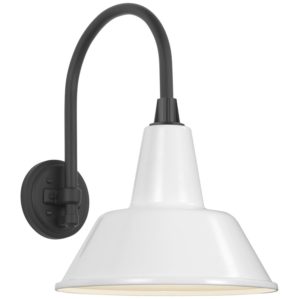 Visual Comfort Signature Canada - LED Barn Light - Academy Barn Light - Matte Black- Union Lighting Luminaires Decor