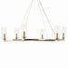 Kichler Canada - Six Light Chandelier - Harpin - Champagne Bronze- Union Lighting Luminaires Decor
