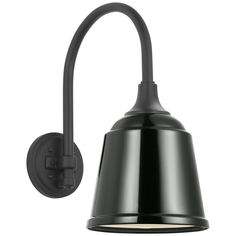 Visual Comfort Signature Canada - LED Barn Light - Academy Barn Light - Matte Black- Union Lighting Luminaires Decor