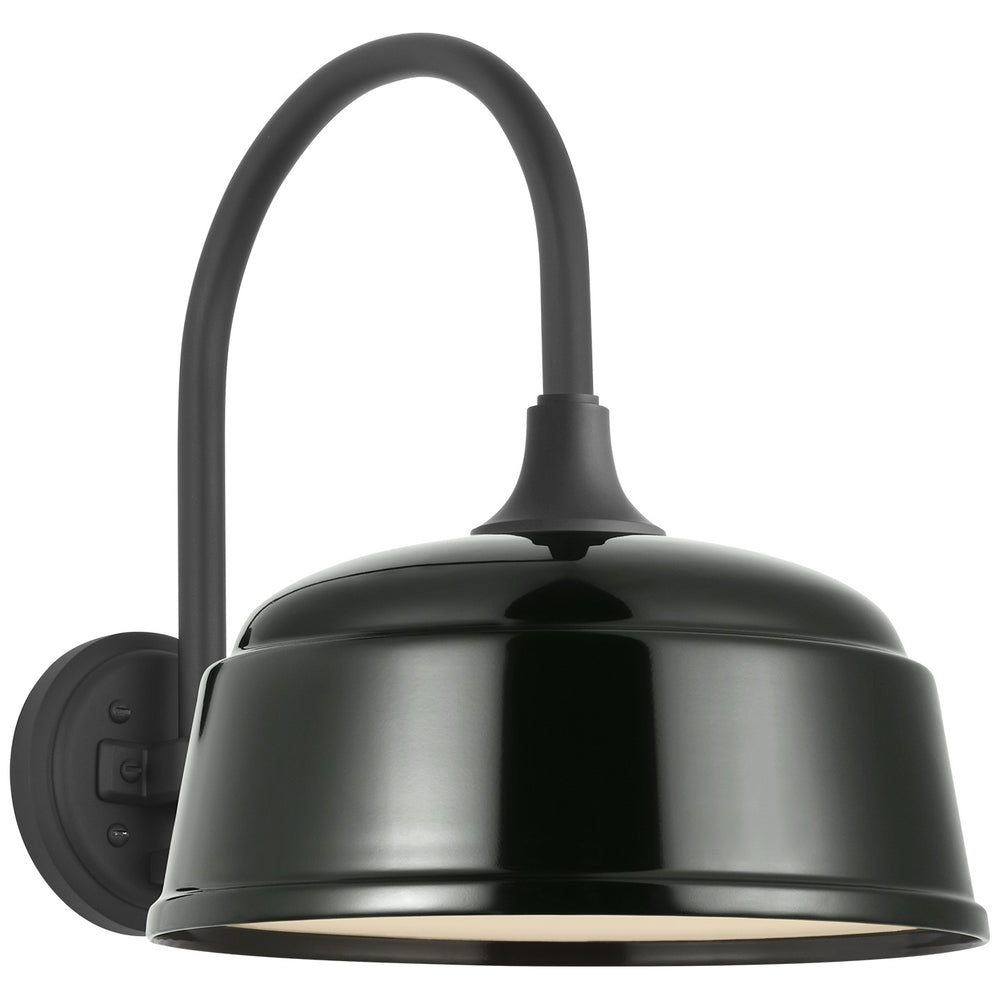 Visual Comfort Signature Canada - LED Barn Light - Academy Barn Light - Matte Black- Union Lighting Luminaires Decor