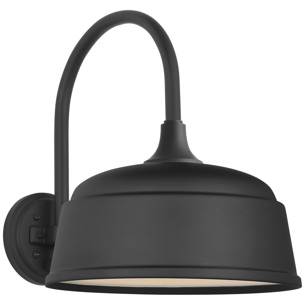 Visual Comfort Signature Canada - LED Barn Light - Academy Barn Light - Matte Black- Union Lighting Luminaires Decor