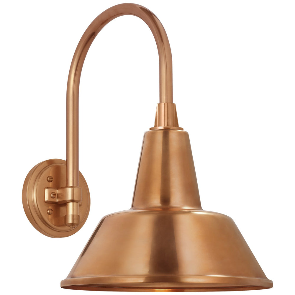 Visual Comfort Signature Canada - LED Barn Light - Academy Barn Light - Soft Copper- Union Lighting Luminaires Decor